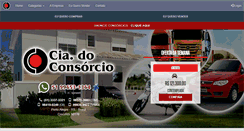 Desktop Screenshot of ciadoconsorcio.com